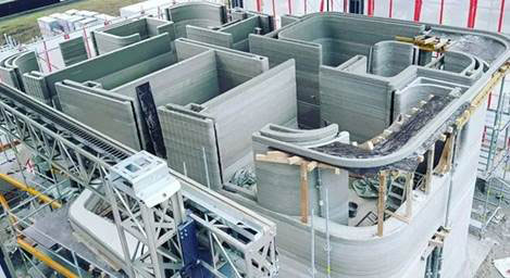 3D打印混凝土正在改變建筑行業